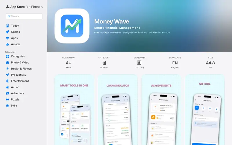 Ảnh chụp Money Wave App - App Store