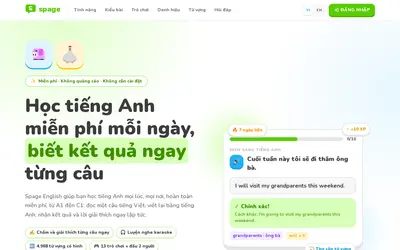 Ảnh 1 của Học tiếng Anh online miễn phí, mọi lúc mọi nơi | Spage Engli